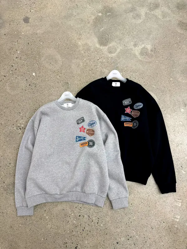 Stylish Men's Embroidered Pattern Sweatshirt