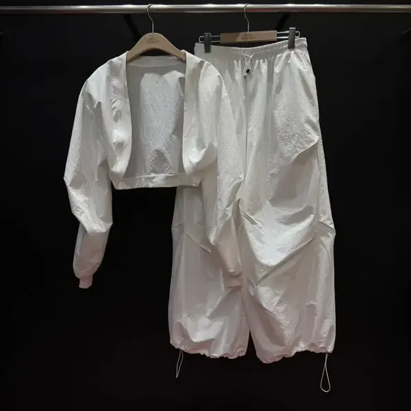 Stylish Casual White Outfit - Lightweight and Breathable, Perfect Match