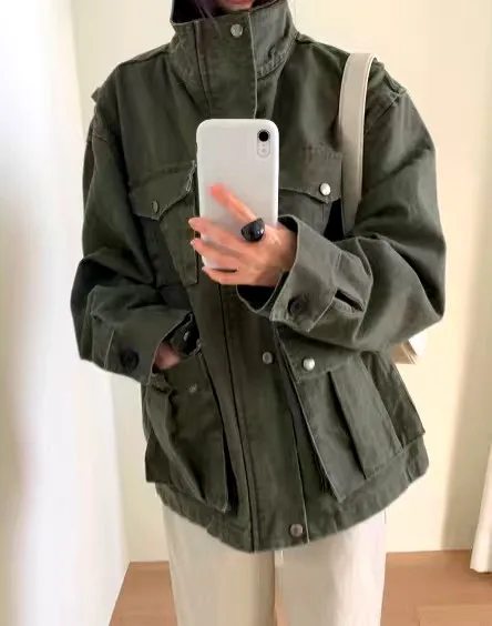Stylish Casual Women's Jacket - Comfortable and Versatile for Spring and Autumn
