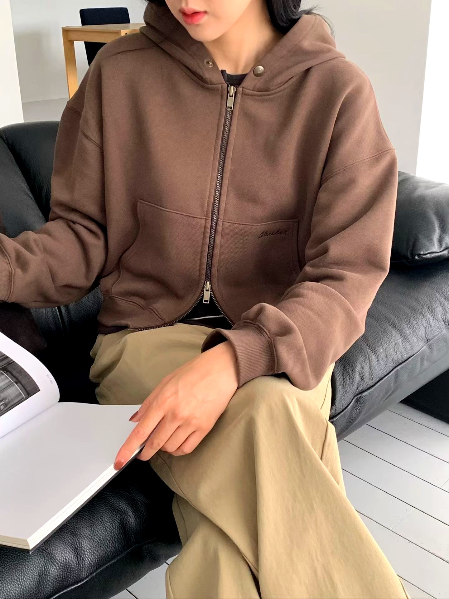 패셔너블 캐주얼 여성 자켓 - 편안한 루즈핏 디자인