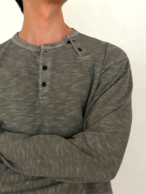 Men's Casual Long Sleeve Top - Comfortable, Breathable, and Fashionable