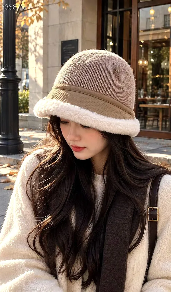 Stylish Women's Woolen Hat - Warm and Comfortable