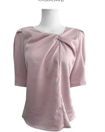 Elegant Short Sleeve Top - Lightweight and Soft