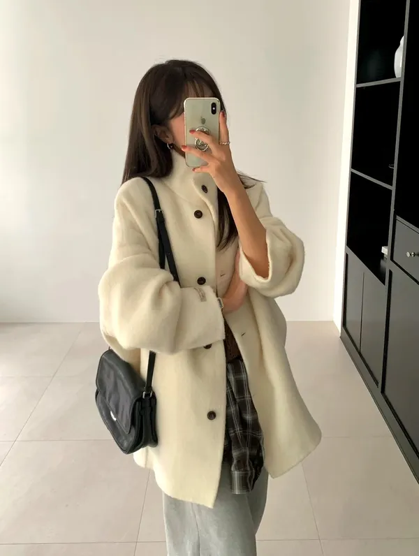暖かく快適な女性用ジャケット - 優雅でファッショナブル