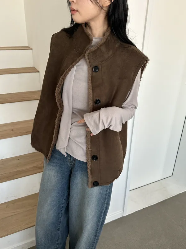 Warm and Comfortable Women's Vest Jacket