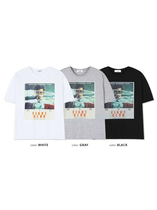 Vintage Style Printed T-Shirt, Comfortable and Versatile
