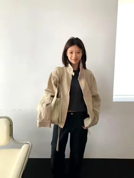 Stylish Casual Women's Jacket, Lightweight and Comfortable, Perfect Match with maybebaby 45734 maybebaby 45734