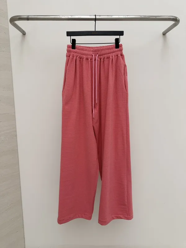Trendy Casual Loose Pink Pants - Comfortable and Versatile