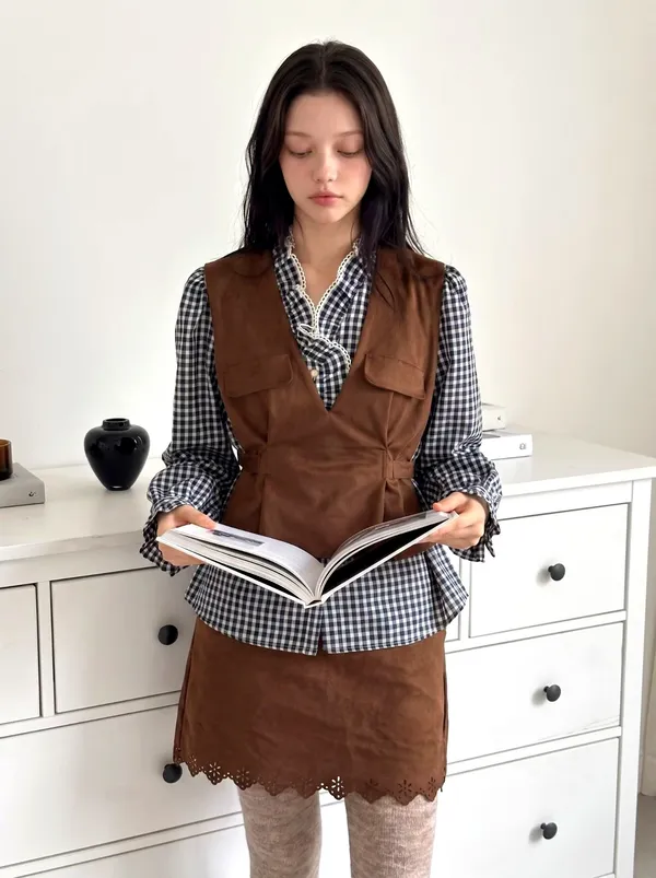Stylish Women's Vest Jacket - Elegant and Versatile for Spring and Autumn