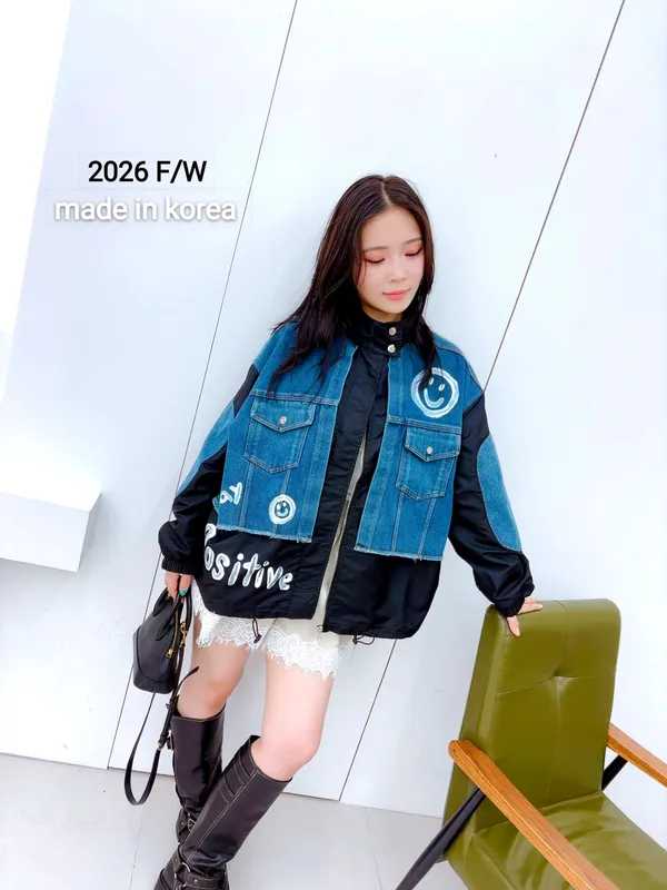 Fashion Women's Trench Coat, Unique Patchwork Design, Comfortable and Versatile