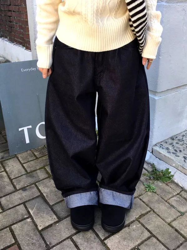 Seluar Jeans Lelaki Longgar Bergaya - Selesa dan Versatile