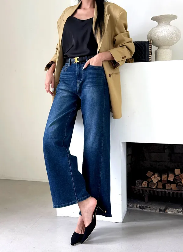 Trendy Loose Women's Denim Jeans - Comfortable and Versatile 933