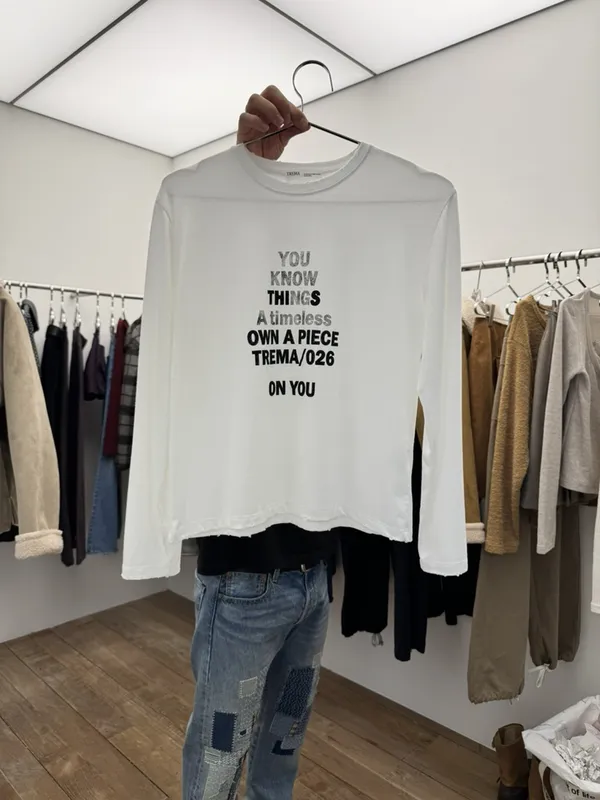 Fashionable Printed Long Sleeve T-Shirt, Comfortable and Versatile