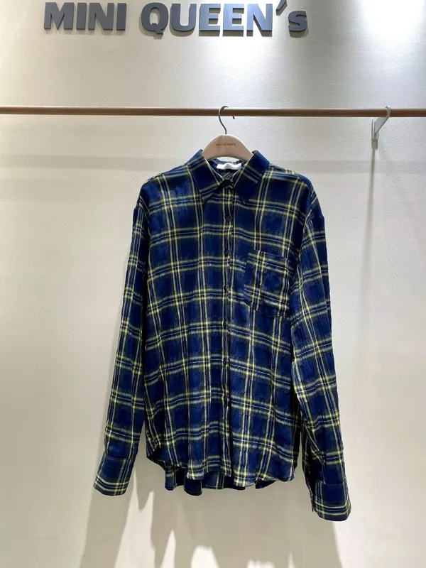 Classic Plaid Long Sleeve Shirt, Comfortable and Breathable, Fashionable and Versatile