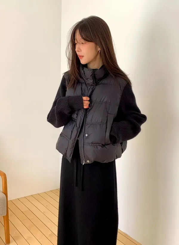 Stylish Women's Down Jacket, Lightweight and Warm, Perfect for Pairing