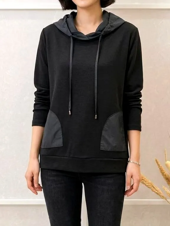 Fashionable Casual Women's Top - Comfortable Versatile Hoodie