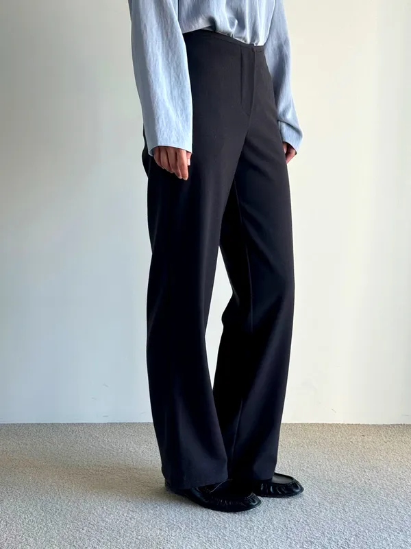 Fashionable Casual Black Pants, Comfortable and Versatile