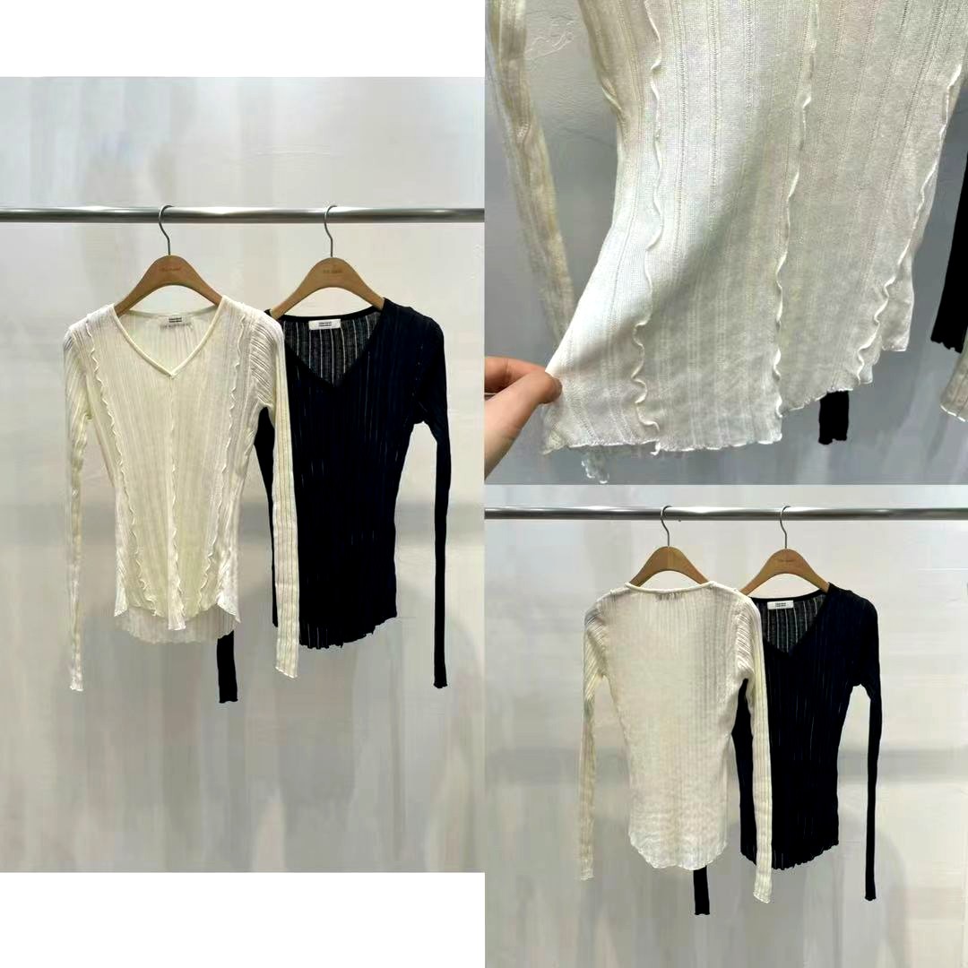 패셔너블 슬림핏 긴팔 상의, 편안하고 통기성이 좋으며 다양한 경우에 적합