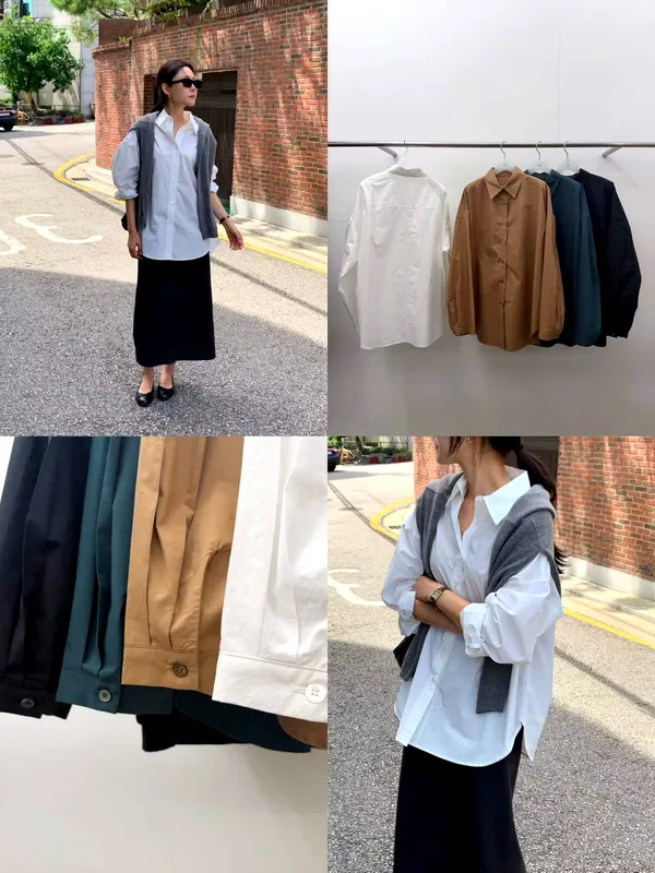Stylish and Versatile Women's Shirt - Minimalist Design with Comfortable Fabric