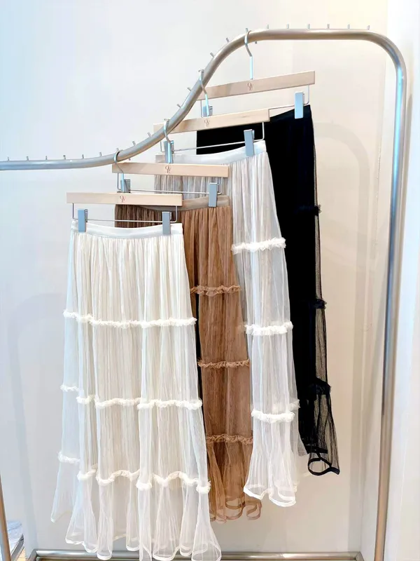 Lightweight Breathable Midi Skirt - Essential Elegance for Summer