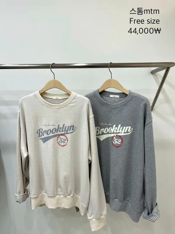 Stylish Casual Brooklyn Letter Print T-Shirt