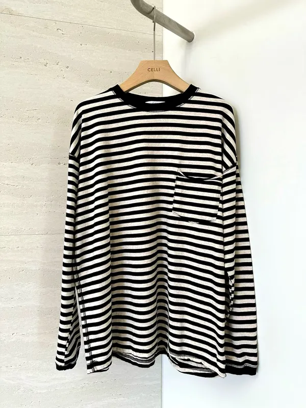 Classic Striped Women's Top - Comfortable Casual Style