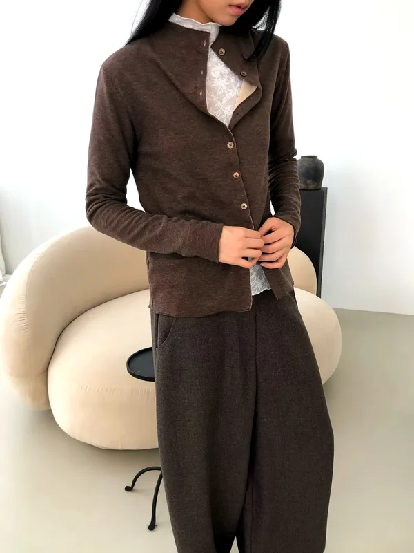 Elegant and Simple Women's Cardigan, Soft and Comfortable, Perfect Match