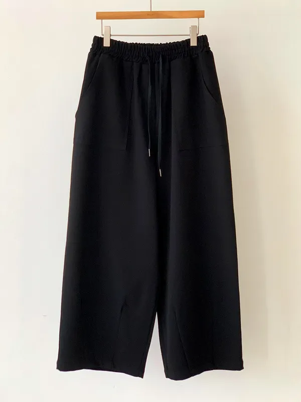 Fashionable Loose Black Women's Pants - Comfortable and Versatile