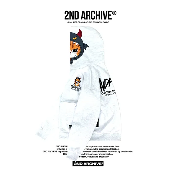 Stylish Cartoon Pattern Men's Hoodie