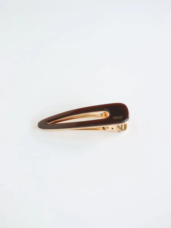 Elegant Vintage Hair Clip with Fashionable Metal Accents