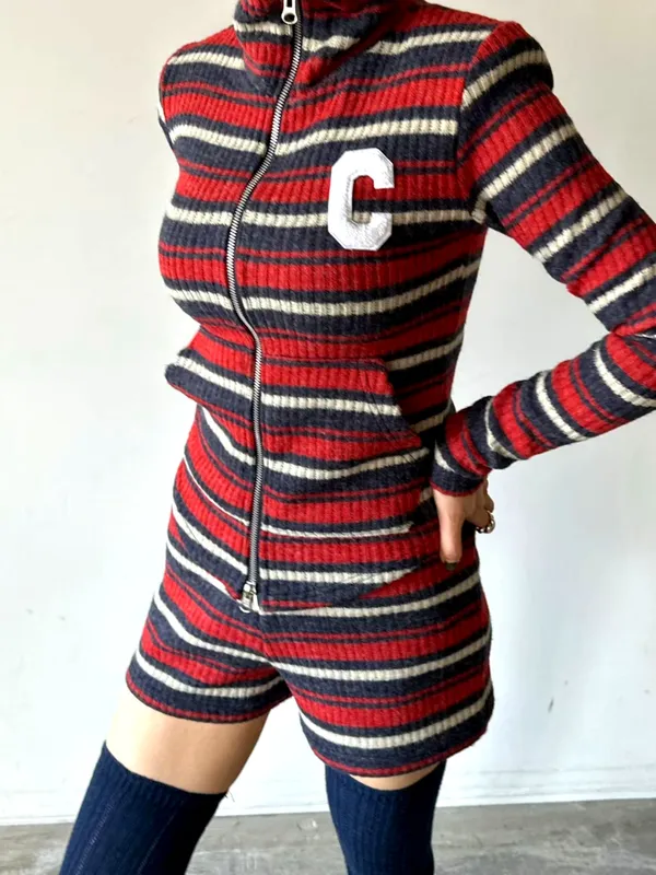 Stylish Striped Women's Shorts for a Comfortable Casual Look