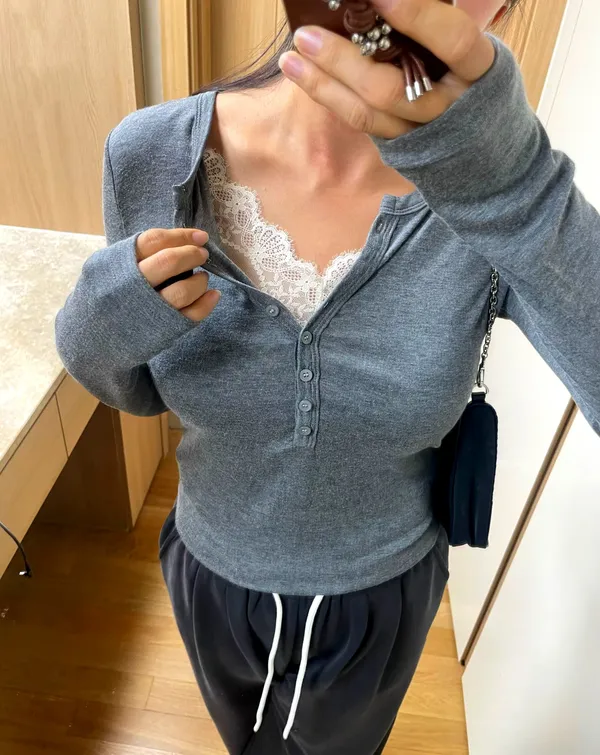 Soft and Comfortable Women's Top with Classic Button Design