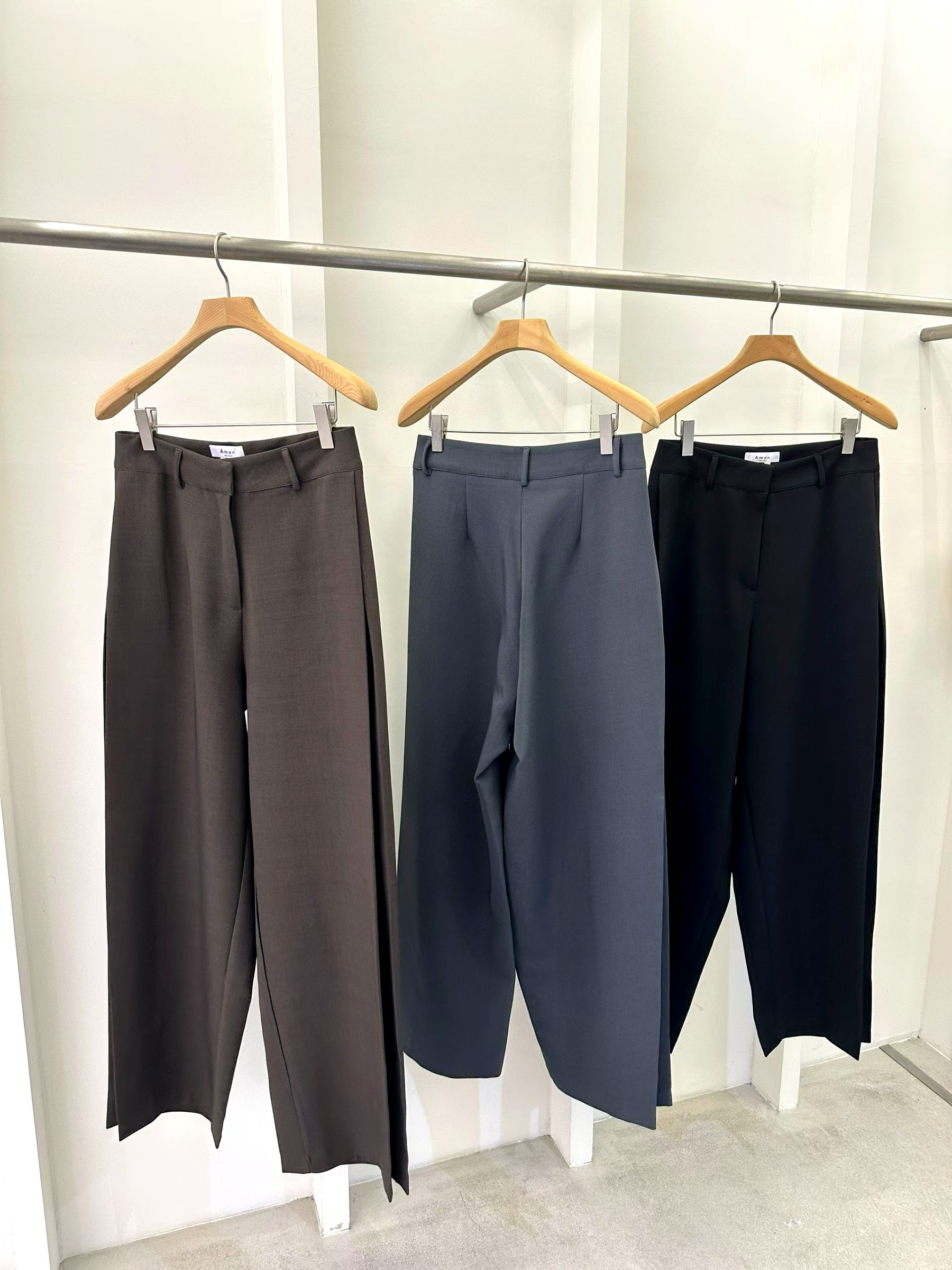 패셔너블한 루즈핏 여성 바지, 편안한 캐주얼 스타일