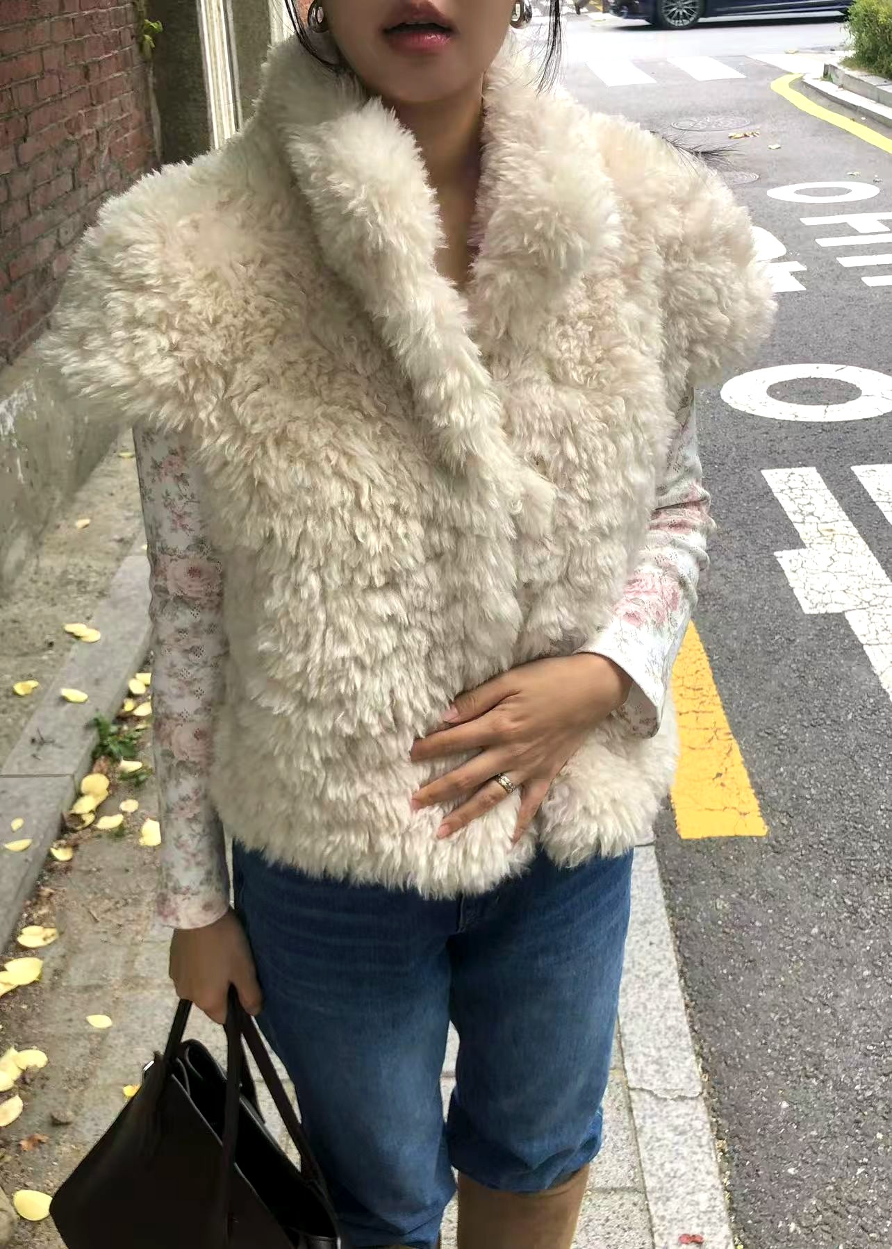 패셔너블한 여성용 조끼 자켓 - 부드럽고 편안하며 가을과 겨울에 완벽한