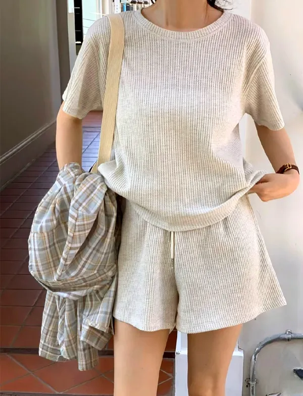 Fresh and Comfortable Women's Outfit Set, Casual Fashion