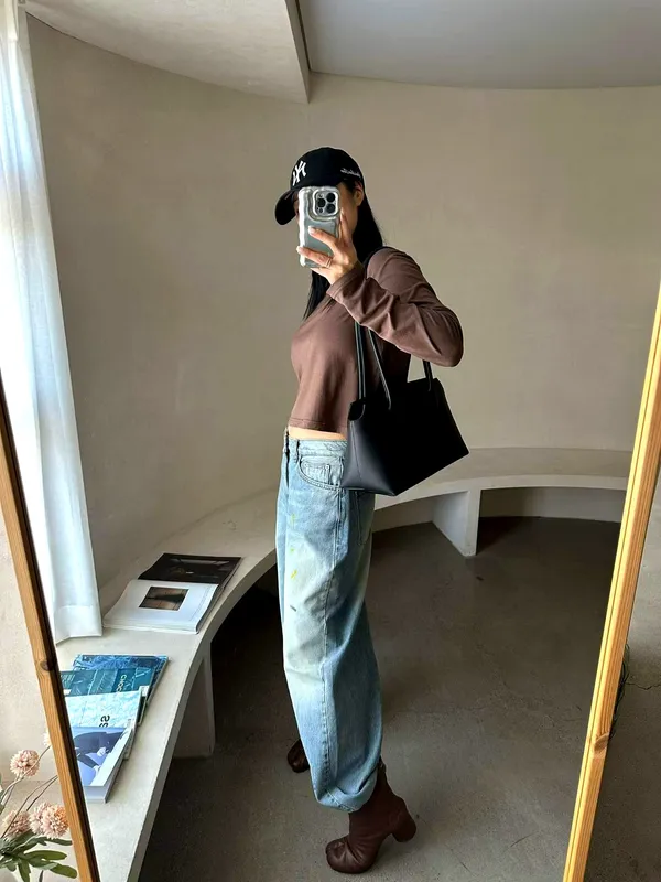 Paint Dirty Wide Jeans - Perfect Blend of Comfort and Style