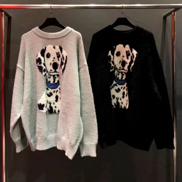 Cute Dog Pattern Hoodie, Warm and Comfortable, Fashionable and Versatile
