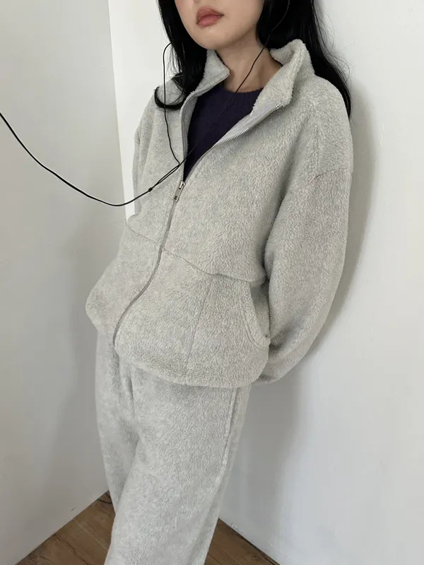 Soft and Comfortable Plush Coat, A Must-Have