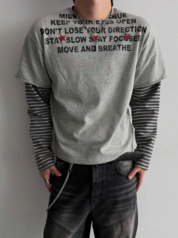 Stylish Printed Men's Top - Comfortable Casual Style