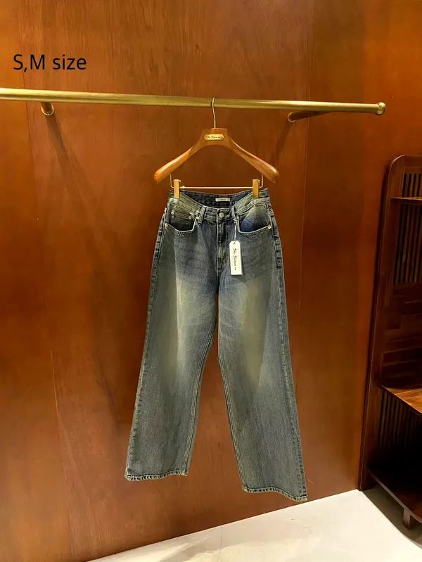 Trendy Loose Denim Jeans, Comfortable and Versatile for Spring and Summer