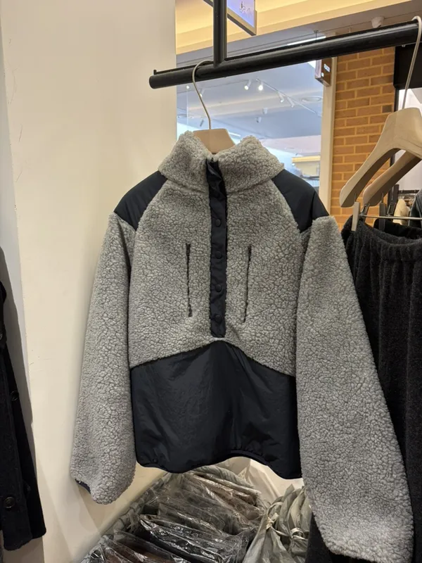 Stylish Patchwork Warm Women's Jacket