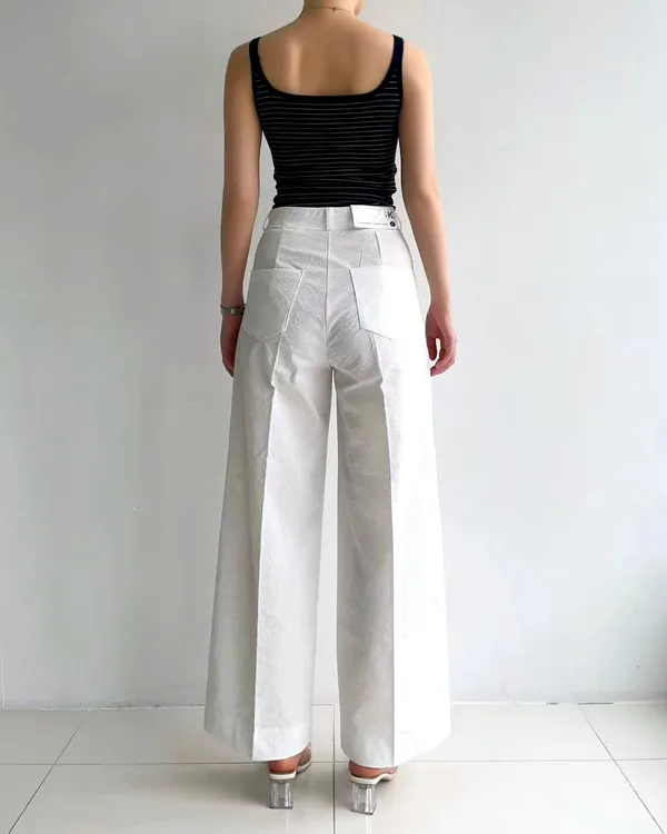 Stylish Loose High-Waisted Women's Pants - Comfortable and Versatile