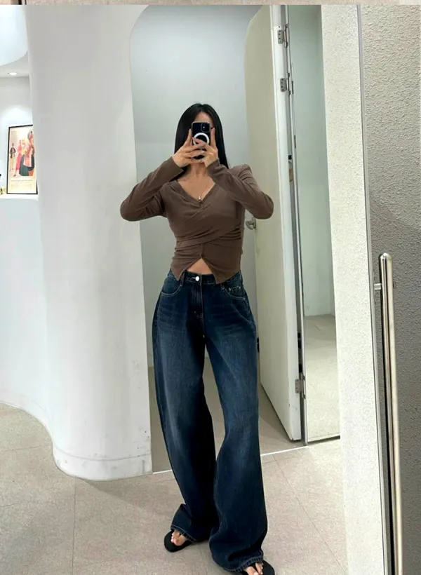 Stylish Loose Denim Jeans - Comfortable and Versatile to Showcase Your Personality