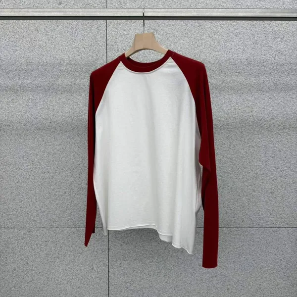 Stylish Color Block Long Sleeve T-Shirt - Comfortable and Versatile