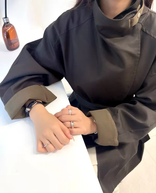 時尚簡約女裝外套大衣，優雅氣質