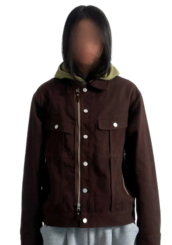 Fashion men's jacket, casual style, suitable for spring and autumn.