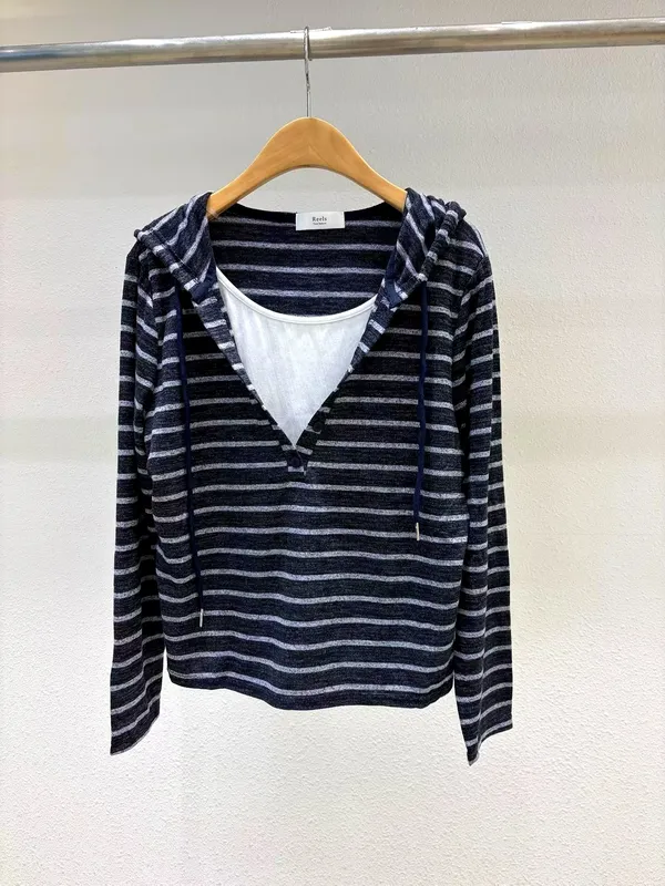 Striped Casual Hoodie Jacket - Comfortable and Versatile