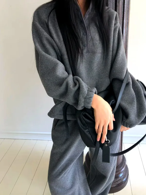 Casual Loose Hoodie, Fashionable and Versatile, Comfortable and Warm
