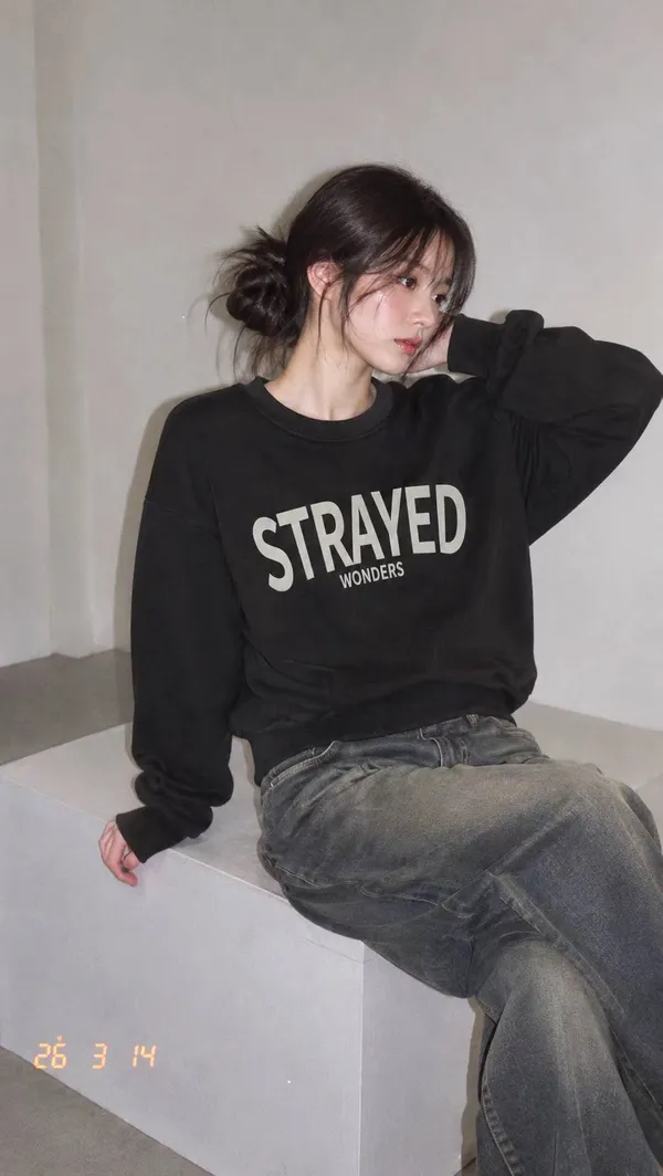 Fashionable Loose Hoodie, Comfortable and Versatile for Spring and Autumn