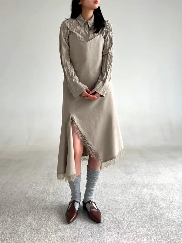Elegant Women's Dress, Lightweight and Comfortable for Spring and Summer